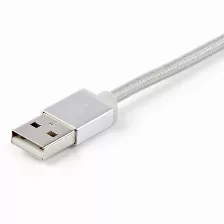 Cable Usb Startech.com Usb A A Micro-usb B, Plata