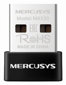 Tarjeta De Red Inalambrica Mercusys Ma530(un) Usb, Negro, Metalico