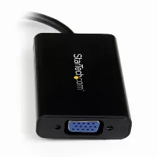 Cable Adaptador Externo Conversor Vídeo Audio Micro Hdmi A Vga 1920x1200- 1x Hd15 Hembra - 1x Micro Hdmi Macho - 1x Mini Jack Hembra (mchd2vgaa2)