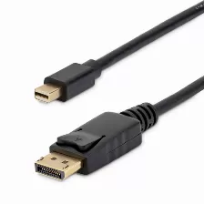 Cable Adaptador De 1,8m De Monitor Mini Displayport 1.2 Macho A Dp Macho - 4k, (mdp2dpmm6)