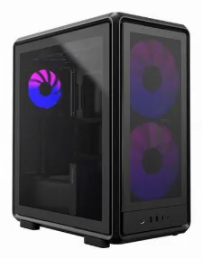 Gabinete Cooler Master Masterframe 500 Mesh Argb, Midi-tower, Micro-atx, 3x Ventiladores, Negro