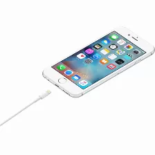 Cable Lightning Apple Muqw3am/a Lightning A Usb A, Blanco