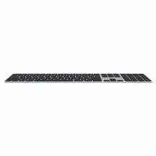 Teclado Apple Mxk83mg/a Húngaro, Inalámbrico Y Alámbrico, Usb + Bluetooth, Negro
