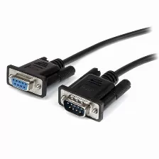 Cable Serial Startech.com 2 M, Db-9 A Db-9, Macho- Hembra