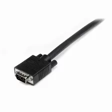 Cable Vga Startech.com Cable De 7.6m Coaxial De Video Vga Para Pantalla De Alta Resolución - 2x Hd15 Macho, 7.6 M, Vga (d-sub), Vga (d-sub), Macho, Macho, Negro