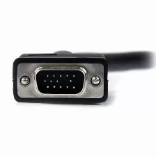 Cable Vga Startech.com Cable De 7.6m Coaxial De Video Vga Para Pantalla De Alta Resolución - 2x Hd15 Macho, 7.6 M, Vga (d-sub), Vga (d-sub), Macho, Macho, Negro