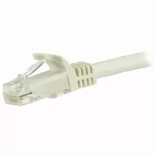 Patchcord Startech.com Cat6, 4.3 M, U/utp (utp), Blanco