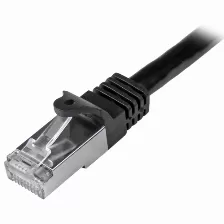 Patchcord Startech.com Cat6, 3 M, Sf/utp (s-ftp), Negro
