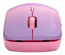 Mouse Naceb Technology Na-0138 3 Botones, 1600 Dpi, Rf Inalámbrico, Azul, Rosa, Blanco