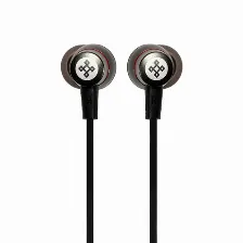 Audífonos Naceb Technology Na-0320 Intra Auditivo, Alámbrico, 3.5 Mm, Negro