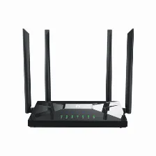 Ruteador Inalámbrico Netis System Nc65 4 Ant., Wi-fi 5 (802.11ac), 3 Rj-45, 867 Mbit/s, Negro