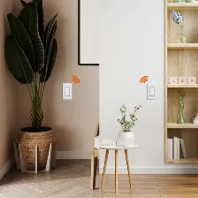 Interruptor De Luz Nexxt Solutions Nhe-s100 Wi-fi, Wifi, Pared, Blanco