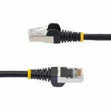 Patchcord Startech.com Cat6a, 7.6 M, S/ftp (s-stp), Negro
