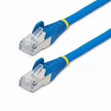 Patchcord Startech.com Cat6a, 0.9 M, S/ftp (s-stp), Azul