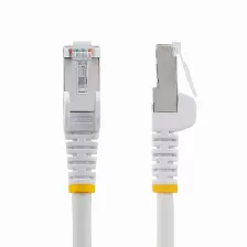 Patchcord Startech.com Cat6a, 1.5 M, S/ftp (s-stp), Blanco