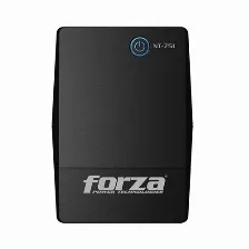 No Break Forza Nt-751 0.75 Kva / 375 W, 200 J, Entrada 145 V, 6 Salidas Ac, Negro