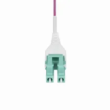 Cable Startech.com 1 M, Fibra Om4, Lc, Lc, 100 Gbit/s, Violeta