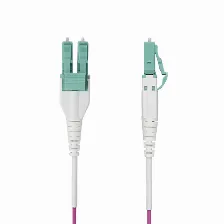 Cable Startech.com 20 M, Fibra Om4, Lc, Lc, 100 Gbit/s, Violeta