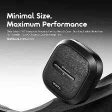 Afeitadora Electrica Oraimo Goshave, Uso Humedo Y Seco, Malla Flexible Doble, Carga Usb-c, Gris