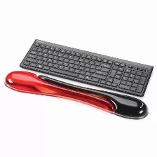 Descansa Muñecas Kensington K62398am Gel, Negro, Rojo