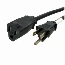 Cables De Poder Startech.com Macho, Hembra 1.8 M, Negro