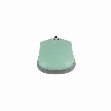 Mouse Perfect Choice Pc-044819 óptico, 3 Botones, 1600 Dpi, Rf Inalámbrico, 10 M, Gris, Turquesa