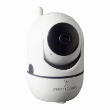 Cámara Ip Perfect Choice Pc-108085 Torreta, Wifi, Microsd, Interior, Blanco