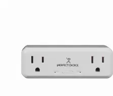 Conector Inteligente Perfect Choice Pc-108177 Inalámbrico, Wi-fi, 2400 Mhz, Interior, Mejores Usos Hogar, Voltaje 100 - 240 V, Color Blanco