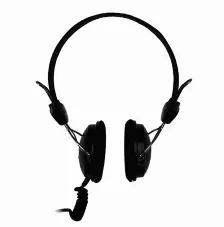 Auda?fonos Perfect Choice On Ear 3.5mm Micra?fono Integrado Color Negro