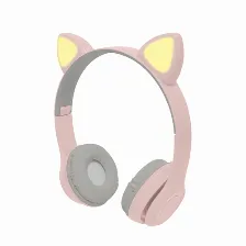 Audífonos Perfect Choice Pc-116998 Diadema, Inalámbrico, 3.5 Mm, Bluetooth, Rosa