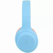 Audífonos Perfect Choice Pc-117018 Diadema, Inalámbrico, Bluetooth, Azul, Naranja