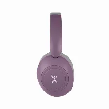 Audífonos Perfect Choice Pc-117124 Diadema, Inalámbrico Y Alámbrico, 3.5 Mm, Bluetooth, Púrpura