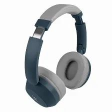 Audífonos Perfect Choice Pc-117131 Diadema, Inalámbrico Y Alámbrico, 3.5 Mm, Bluetooth, Azul
