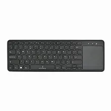 Teclado Inalámbrico Perfect Choice Pc-201021 Español, 2.4 Ghz, 10 M, Teclado Numérico No, Color Negro