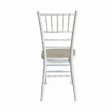 Paquete De 5 Sillas Modamob, Modelo Tiffany, 161cm X 40cm X 46cm, 20 Kg, Incluye Asiento Acolchado, Color Perla