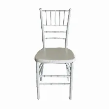 Silla Modamob, Modelo Tiffany, Color Perla, 89.5 X 38 X 38cm, 3.33 Kg, Incluye Asiento Acolchado De Regalo