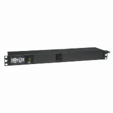 Sistema De Alimentacion Tripp Lite Horizontal, 13 Salidas Ac, Conector Nema 5–15p, 50 - 60 Hz, Máxima Corriente 15 A, Voltaje 100-127 V, Cable De 4.57 M, Capacidad Del Rack 1u, Color Negro
