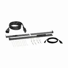 Sistema De Alimentacion Tripp Lite Horizontal, 8 Salidas Ac, Conector Acoplador C14, 50 - 60 Hz, Máxima Corriente 15 A, Voltaje 200-240 V, Cable De 2 M, Capacidad Del Rack 1u, Color Negro
