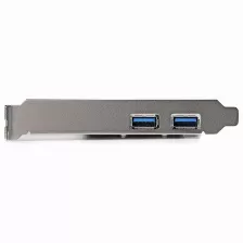 Tarjeta Pci Express Startech (pexusb3s23) Pci-e 2 Puertos Usb 3.0 Con Alimentación Sata