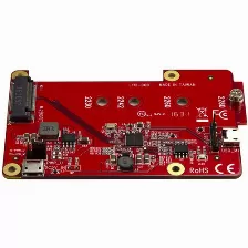 Tarjeta Startech.com Microusb, M.2, Rojo