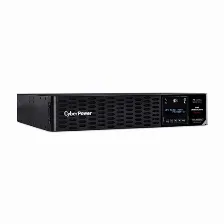 No Break Cyberpower Pr1500rt2u 1.5 Kva / 1500 W, 2430 J, Entrada 125 V, 8 Salidas Ac, Negro