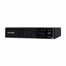 No Break Cyberpower Pr1500rt2u 1.5 Kva / 1500 W, 2430 J, Entrada 125 V, 8 Salidas Ac, Negro
