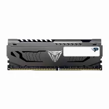 Memoria Ram Gaming Patriot Viper Steel 16gb, Ddr4, 3200mhz, Pc4-25600, Disipador Negro Pe000639-pvs416g320c6