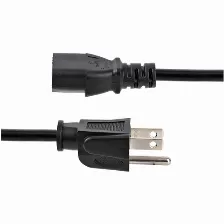 Cables De Poder Startech.com Macho, Hembra 125 V, 1.8 M, Negro