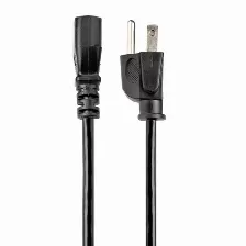 Cables De Poder Startech.com Macho, Hembra 125 V, 3 M, Negro