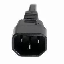 Cables De Poder Startech.com Macho, Hembra 250 V, 1.8 M, Negro