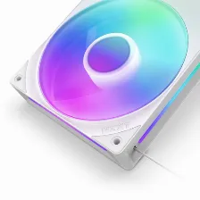 Kit 3 Ventiladores Nzxt F360 Rgb Core, 360mm, 2400 Rpm, Blanco