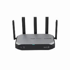 Ruteador Inalambrico Ruijie Networks Rg-eg105gw-x 5 Ant., Wi-fi 6 (802.11ax), 5 Rj-45, 2976 Mbit/s, Negro, Gris