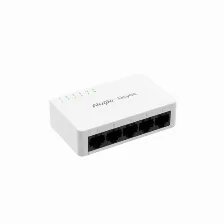 Switch De Red Ruijie 5 Puertos Gigabit, Rg-es05g-l No Administrado