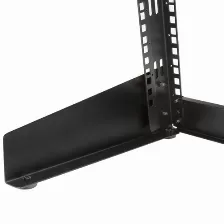 Rack Startech.com , Freestanding Rack, 2 Postes, Peso Máximo 50 Kg, Unidades 8u, Incluye Kit De Montaje, Color Negro